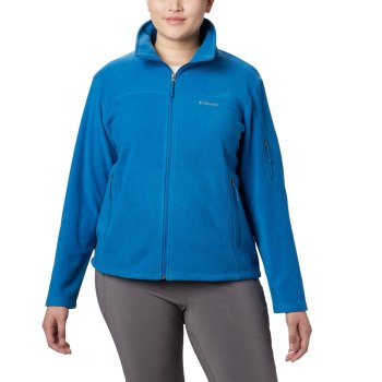 Columbia Jas Dames, Fast Trek II Plus Size Blauw, 59UBMEOKD